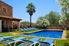 Особняк на Felanitx - Son Mas 402 maravillosa finca rústica con piscina privada, terraza, jardín y aire acondicionado