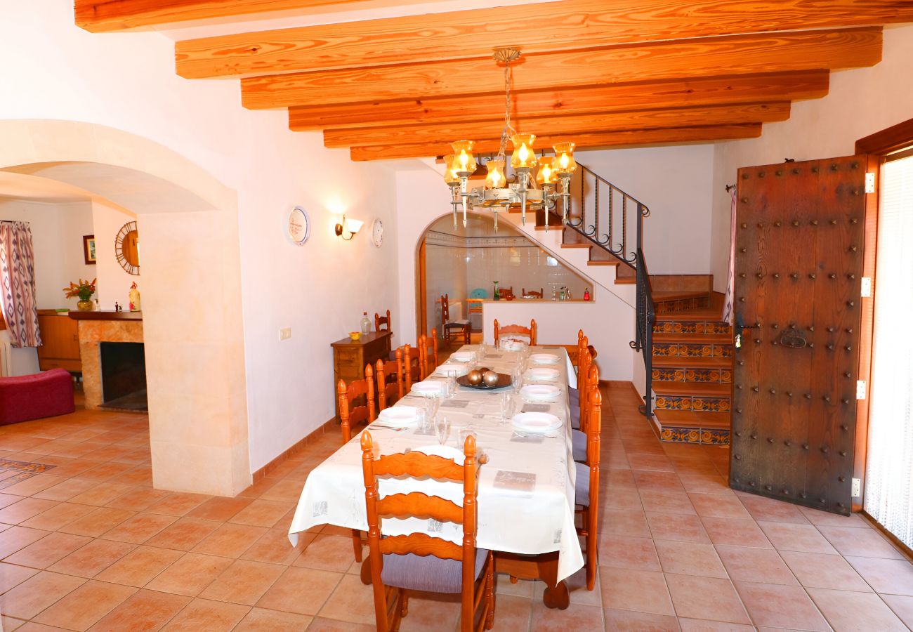 Особняк на Campos - Can Palea 407 finca con piscina privada con jardín, terraza, barbacoa y WiFi Особняк на Campos - Can Palea 407 finca con piscina privada con jardín, terraza, barbacoa y WiFi