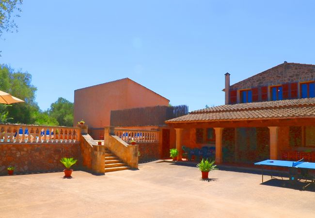 Особняк на Campos - Can Guillem 415 finca rústica con piscina privada, terraza, aire acondicionado y WiFi Особняк на Campos - Can Guillem 415 finca rústica con piscina privada, terraza, aire acondicionado y WiFi