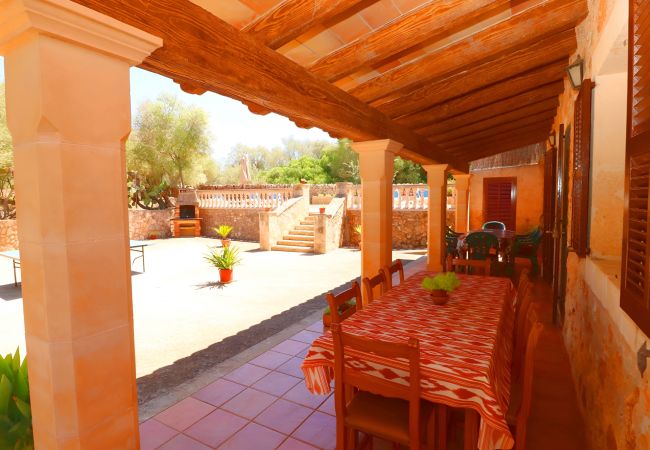 Особняк на Campos - Can Guillem 415 finca rústica con piscina privada, terraza, aire acondicionado y WiFi Особняк на Campos - Can Guillem 415 finca rústica con piscina privada, terraza, aire acondicionado y WiFi