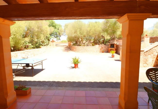 Особняк на Campos - Can Guillem 415 finca rústica con piscina privada, terraza, aire acondicionado y WiFi Особняк на Campos - Can Guillem 415 finca rústica con piscina privada, terraza, aire acondicionado y WiFi