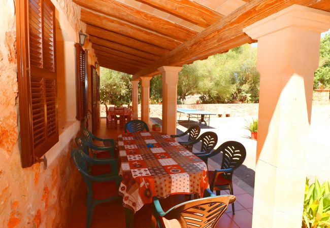 Особняк на Campos - Can Guillem 415 finca rústica con piscina privada, terraza, aire acondicionado y WiFi Особняк на Campos - Can Guillem 415 finca rústica con piscina privada, terraza, aire acondicionado y WiFi