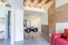 Апартаменты на Барселона / Barcelona - DELUXE квартира в аренду с террасой и бассейном в Барселоне (1 спальня)