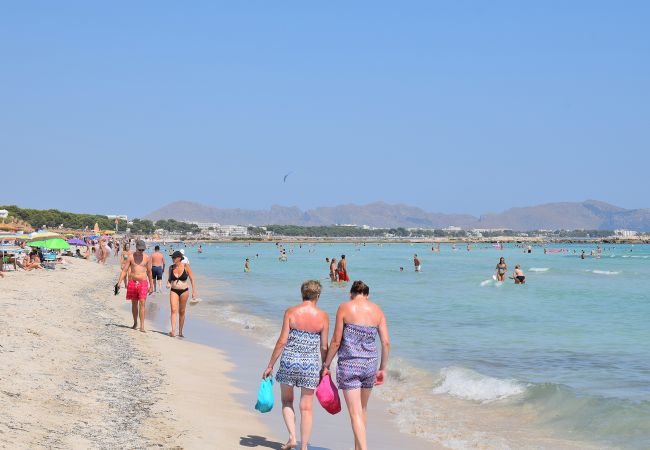 Шале на Playa de Muro - Ca Na Coloma 145 fantástica villa con barbacoa, billar, ping pong y WiFi Шале на Playa de Muro - Ca Na Coloma 145 fantástica villa con barbacoa, billar, ping pong y WiFi