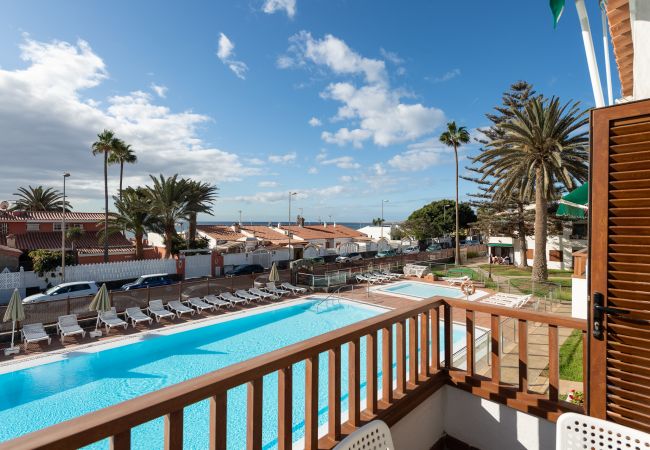  на Playa del Ingles - Veril house with Pool&Terrace By CanariasGetaway 
