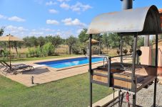 Особняк на Binissalem - Sa Vinyeta 504 fantástica finca tradicional con piscina privada, terraza, barbacoa y aire acondicionado