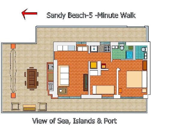 Апартаменты на Palau - Ático Palau 2BR 2BA terraza con impresionantes vistas Апартаменты на Palau - Ático Palau 2BR 2BA terraza con impresionantes vistas