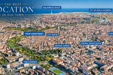 Апартаменты на Валенсия город / Valencia - Old Town Quart Towers Stay I | AC & WiFi | 4 Viajeros