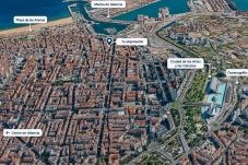Апартаменты на Валенсия город / Valencia - Port Suite VI | 6 Viajeros | AC & WiFi | 15 min Ciudad Artes