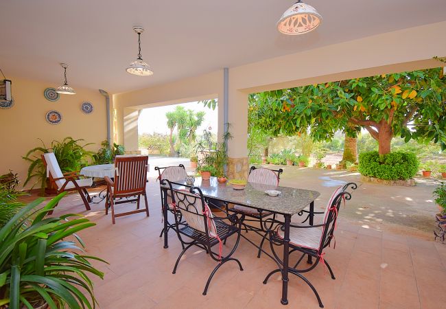 Особняк на Campanet - Can Nina 198 tradicional finca con piscina privada, terraza, barbacoa y WiFi Особняк на Campanet - Can Nina 198 tradicional finca con piscina privada, terraza, barbacoa y WiFi