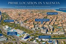 Апартаменты на Валенсия город / Valencia - City Arts Suites VI | 12 min City Arts | Pet Friendly