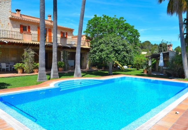  на Binissalem - Can Bast 106 lujosa villa con piscina privada, sauna, jacuzzi, zona infantil y barbacoa