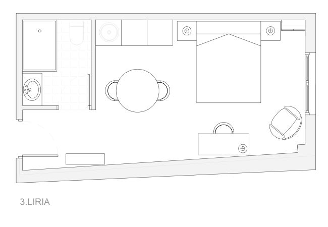 Квартира-студия на Мадрид город / Madrid - Liria: Un Espacio de Elegancia y Confort en el Corazón de la Ciudad Квартира-студия на Мадрид город / Madrid - Liria: Un Espacio de Elegancia y Confort en el Corazón de la Ciudad