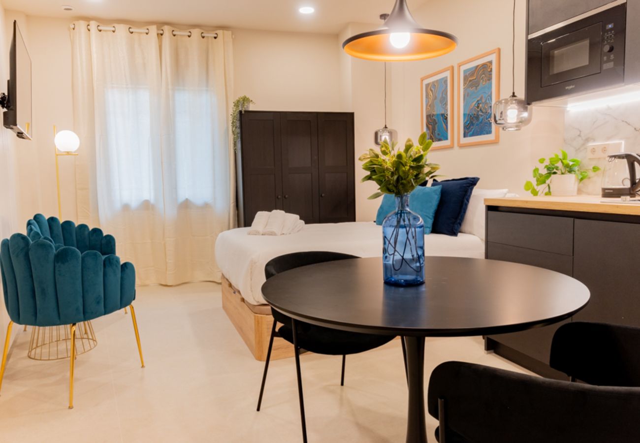 Квартира-студия на Мадрид город / Madrid - Estudio Oriente – Diseño y confort en DELICIAS MADRID Квартира-студия на Мадрид город / Madrid - Estudio Oriente – Diseño y confort en DELICIAS MADRID