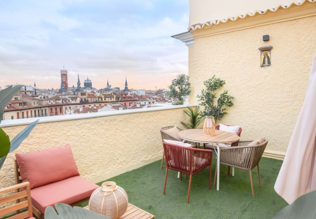 Апартаменты на Madrid - Ático con extraordinaria Terraza - Centro -Lujo - Alturas con sabor Mediterráneo Апартаменты на Madrid - Ático con extraordinaria Terraza - Centro -Lujo - Alturas con sabor Mediterráneo