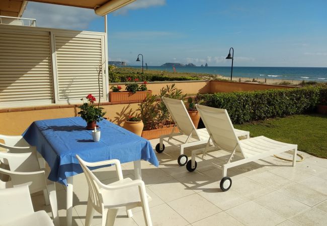  на Pals - GOLF MAR II terraza/jardin vista mar