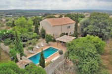 Sommarhus i Llubi - Son Barraquer 047 tradicional finca con piscina y magnífico jardín