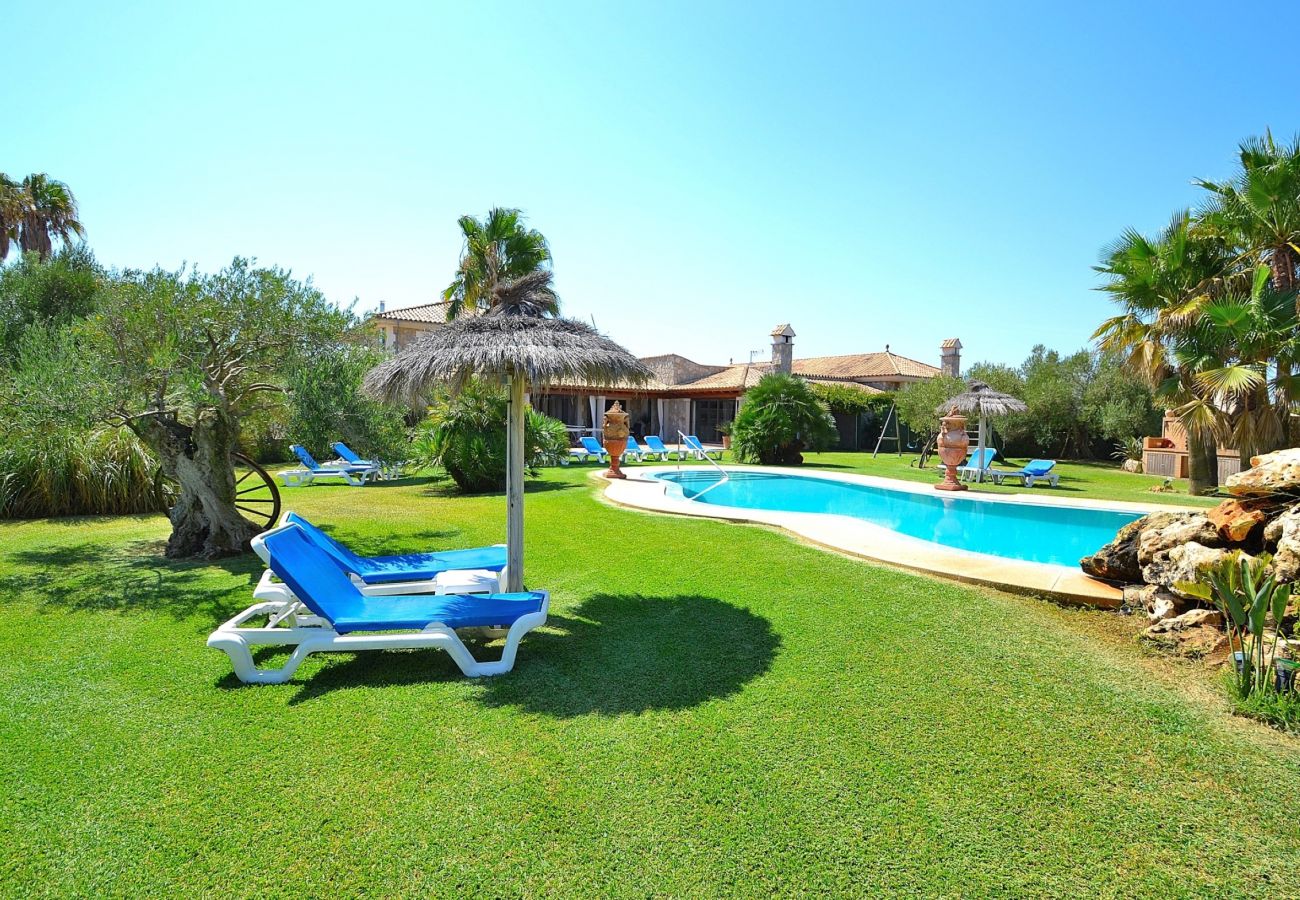 Sommarhus i Muro - Can Gamundí 052 fantástica finca con piscina privada, zona de juegos, aire acondicionado y barbacoa Sommarhus i Muro - Can Gamundí 052 fantástica finca con piscina privada, zona de juegos, aire acondicionado y barbacoa