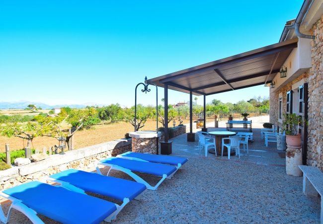 Sommarhus i Santa Margalida - Es Bosquerró 054 fantástica finca con piscina vallada, zona infantil, terraza, barbacoa y WiFi Sommarhus i Santa Margalida - Es Bosquerró 054 fantástica finca con piscina vallada, zona infantil, terraza, barbacoa y WiFi