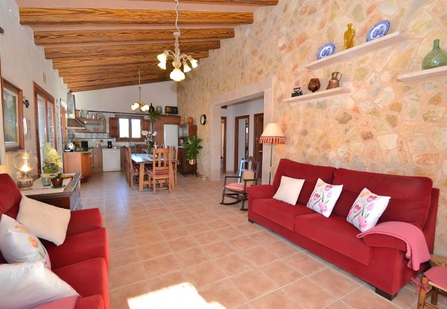 Sommarhus i Ariany - Sa Rota 078 fantástica finca con piscina privada, jardín, ping pong y fibra óptica Sommarhus i Ariany - Sa Rota 078 fantástica finca con piscina privada, jardín, ping pong y fibra óptica