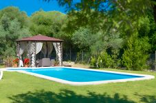 Sommarhus i Alcudia - Can Roig 113 fantástica finca con piscina privada, jardín, zona infantil y aire acondicionado