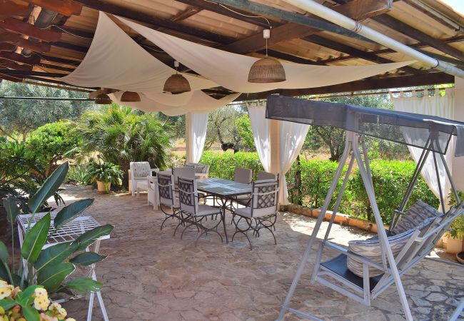 Sommarhus i Buger - Sa Figuera Blanca 115 acogedora finca con piscina privada, jardín, terraza, barbacoa y WiFi Sommarhus i Buger - Sa Figuera Blanca 115 acogedora finca con piscina privada, jardín, terraza, barbacoa y WiFi