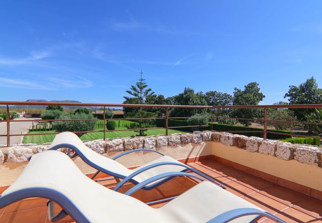 Sommarhus i Sa Pobla - Rey del Campo 140 lujosa villa con piscina privada, aire acondicionado, jardín y zona barbacoa Sommarhus i Sa Pobla - Rey del Campo 140 lujosa villa con piscina privada, aire acondicionado, jardín y zona barbacoa