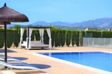 Sommarhus i Sa Pobla - Rey del Campo 140 lujosa villa con piscina privada, aire acondicionado, jardín y zona barbacoa