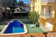 Lägenhet i Can Picafort - Ca n'Antonia 092 apartamento con piscina, balcón, aire acondicionado y WiFi
