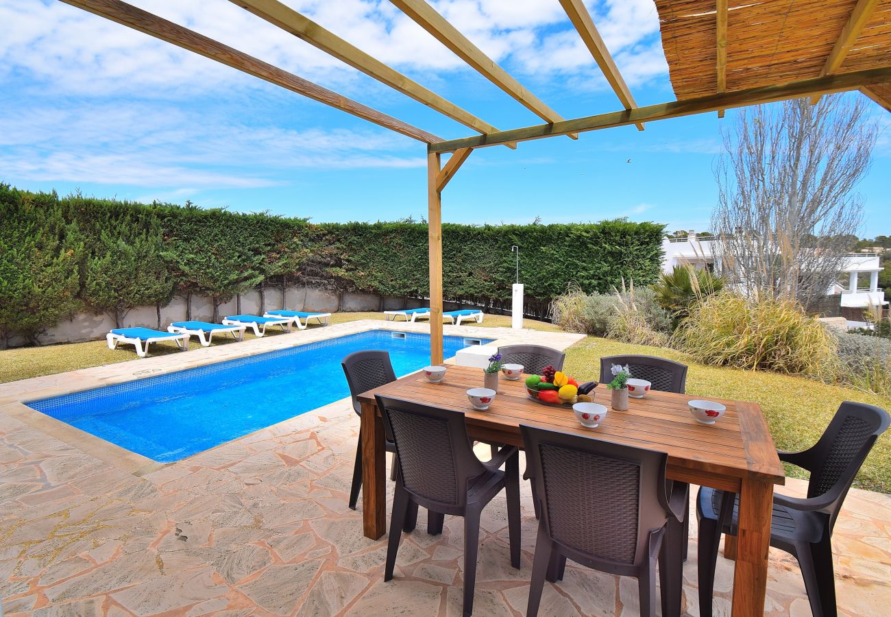 Villa i Cala d'Or - Can Baltasar 224 fantástica villa con piscina privada, jardín, barbacoa y aire acondicionado