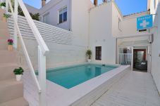 Stuga i Muro - Casa Jaume II 262 acogedora casa con piscina privada, terraza y aire acondicionado
