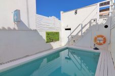 Stuga i Muro - Casa Jaume II 262 acogedora casa con piscina privada, terraza y aire acondicionado