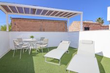 Stuga i Muro - Casa Jaume II 262 acogedora casa con piscina privada, terraza y aire acondicionado