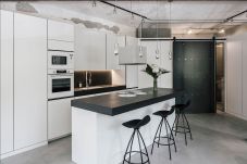 Studio i Madrid - Espectacular apartamento con área de trabajo en Usera