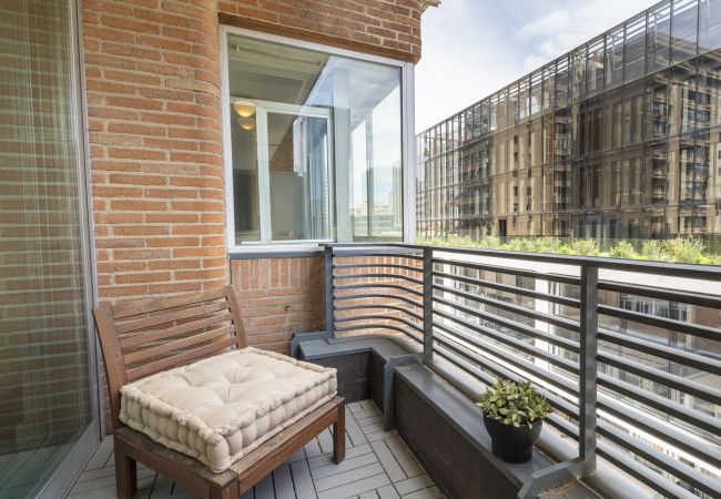 Lägenhet i Madrid - Piso de 1 dormitorio con terraza-Alquiler mensual en Madrid  Lägenhet i Madrid - Piso de 1 dormitorio con terraza-Alquiler mensual en Madrid