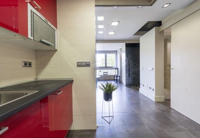 Lägenhet i Madrid - Alquiler Mensual en Madrid – Piso Exterior con 1 Dormitorio + Estudio y 2 Baños.Temporal Lägenhet i Madrid - Alquiler Mensual en Madrid – Piso Exterior con 1 Dormitorio + Estudio y 2 Baños.Temporal