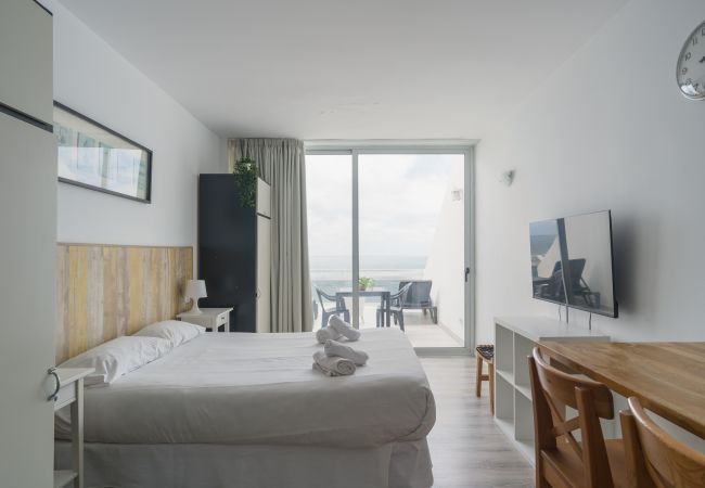 工作室 在 Las Palmas de Gran Canaria - Great terrace sea views By CanariasGetaway  工作室 在 Las Palmas de Gran Canaria - Great terrace sea views By CanariasGetaway
