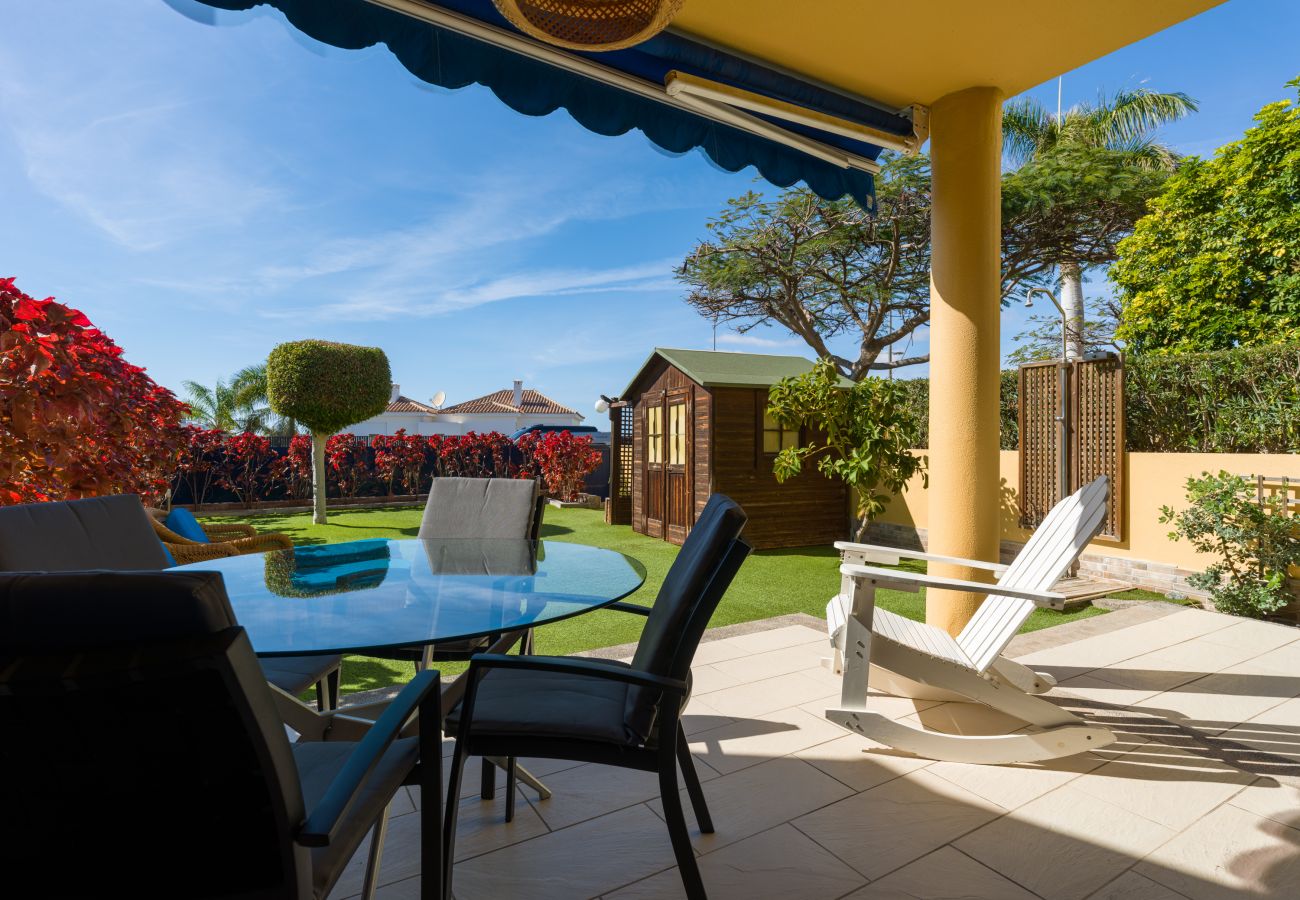 平房 在 Maspalomas - Duplex great garden Meloneras By CanariasGetaway 