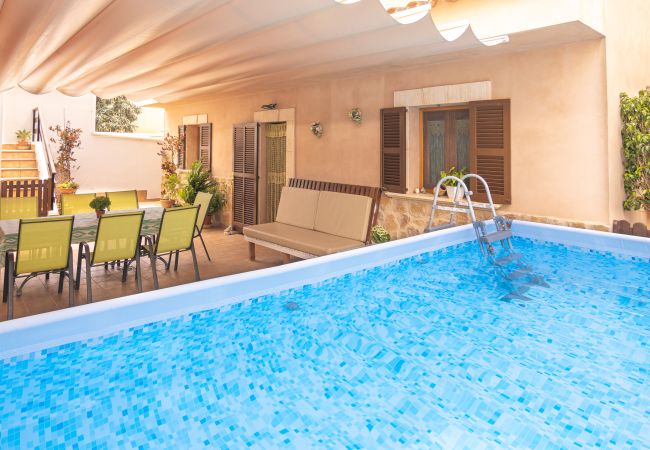  在 Muro - Ancla 011 fantástica casa de pueblo con jacuzzi, terraza y WiFi