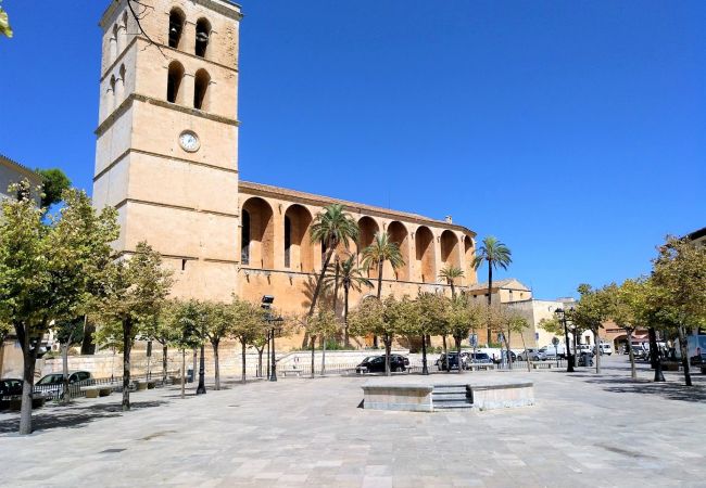 庄园 在 Muro - Sant Vicenç 022 tradicional finca con piscina privada,  espacioso jardín y WiFi 庄园 在 Muro - Sant Vicenç 022 tradicional finca con piscina privada,  espacioso jardín y WiFi