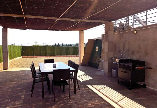 庄园 在 Muro - Son Sastre 024 lujosa villa con gran piscina, aire acondicionado, jardín y terraza 庄园 在 Muro - Son Sastre 024 lujosa villa con gran piscina, aire acondicionado, jardín y terraza