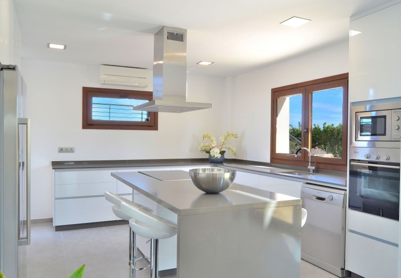 庄园 在 Muro - Son Sastre 024 lujosa villa con gran piscina, aire acondicionado, jardín y terraza 庄园 在 Muro - Son Sastre 024 lujosa villa con gran piscina, aire acondicionado, jardín y terraza