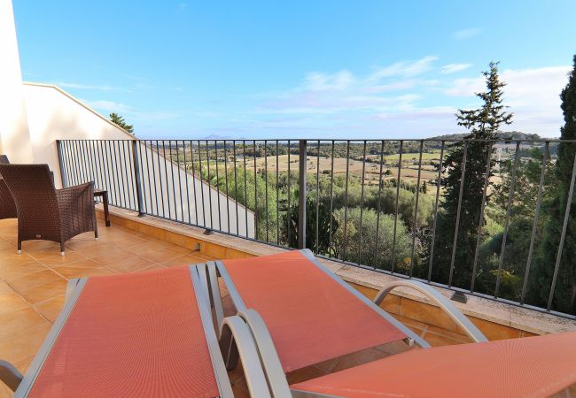 房屋 在 Muro - Cas Padri 130 fantástica casa con aire acondicionado, terraza espectacular, barbacoa y WiFi 房屋 在 Muro - Cas Padri 130 fantástica casa con aire acondicionado, terraza espectacular, barbacoa y WiFi