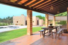 庄园 在 Binissalem - Es Triquet 151 acogedora villa con piscina privada, terraza, barbacoa y WiFi