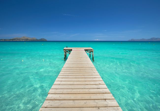 房屋 在 Muro - Cas Barber 226 fantástica villa con piscina privada, terraza, barbacoa y WiFi 房屋 在 Muro - Cas Barber 226 fantástica villa con piscina privada, terraza, barbacoa y WiFi