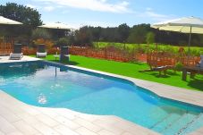 庄园 在 Llucmajor - Son Antem 420 fantástica finca con piscina privada, terraza, barbacoa y aire acondicionado