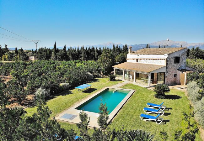 庄园 在 Muro - Son Morey Tarongers 108 fantástica finca con piscina privada, jardín, terraza y aire acondicionado 庄园 在 Muro - Son Morey Tarongers 108 fantástica finca con piscina privada, jardín, terraza y aire acondicionado