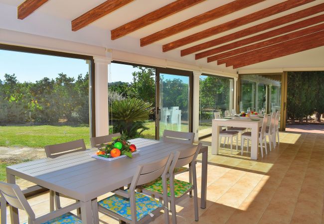 庄园 在 Muro - Son Morey Tarongers 108 fantástica finca con piscina privada, jardín, terraza y aire acondicionado 庄园 在 Muro - Son Morey Tarongers 108 fantástica finca con piscina privada, jardín, terraza y aire acondicionado