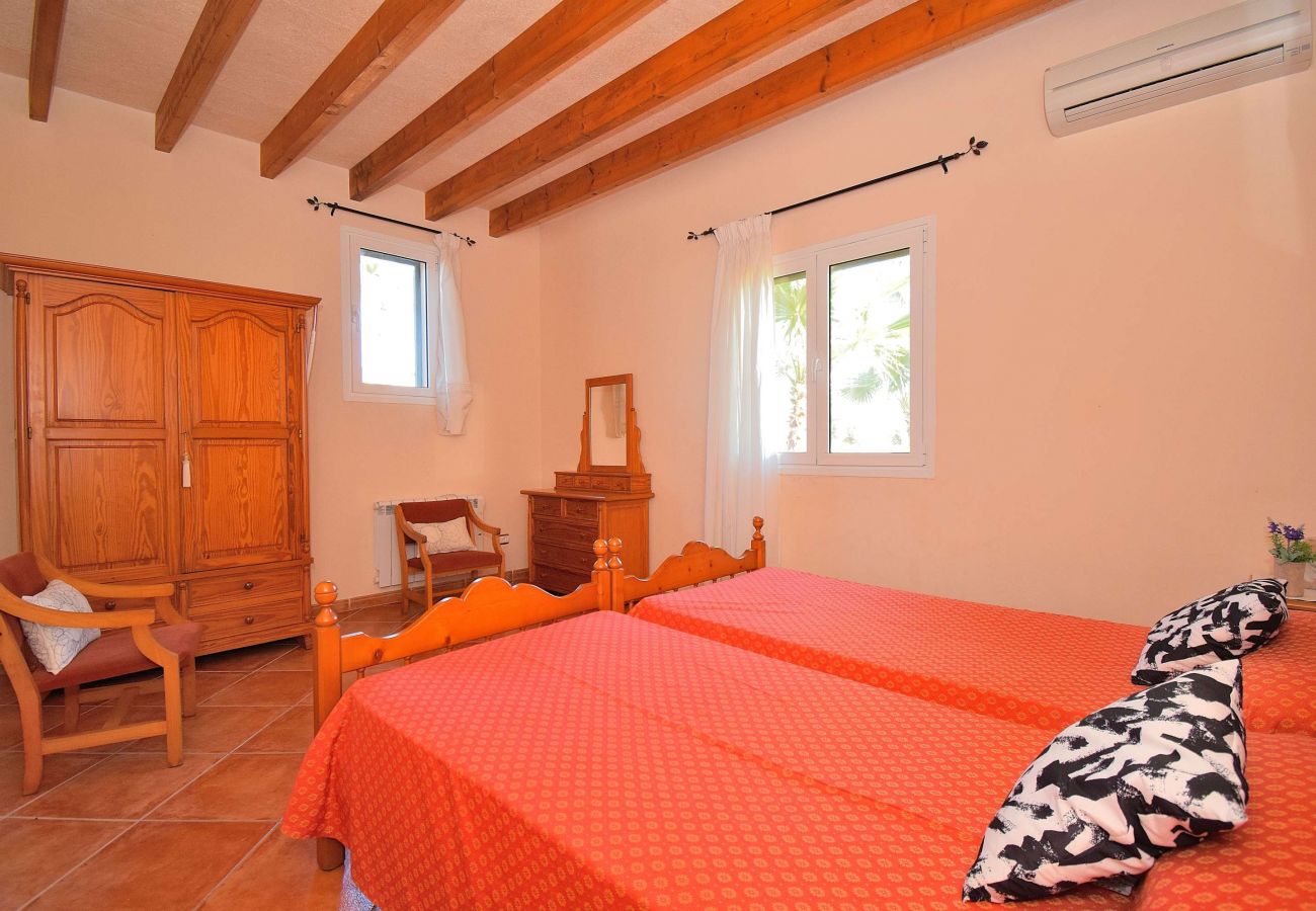 庄园 在 Cas Concos - Can Claret Gran 176 maravillosa villa con piscina privada, gran terraza, aire acondicionado y WiFi 庄园 在 Cas Concos - Can Claret Gran 176 maravillosa villa con piscina privada, gran terraza, aire acondicionado y WiFi