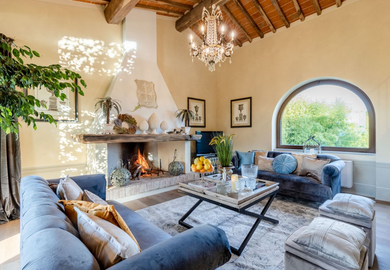 别墅 在 Orentano - IL CONTE Luxury Tuscany 3 bedrooms Farmhouse Villa with Private Pool and SPA in Orentano 别墅 在 Orentano - IL CONTE Luxury Tuscany 3 bedrooms Farmhouse Villa with Private Pool and SPA in Orentano